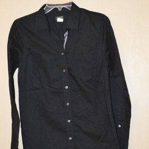 J Crew black blouse - size S.